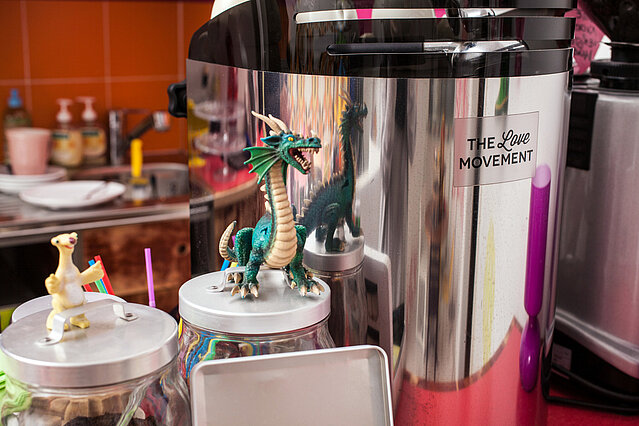 Das vollbunte Wohnzimmer