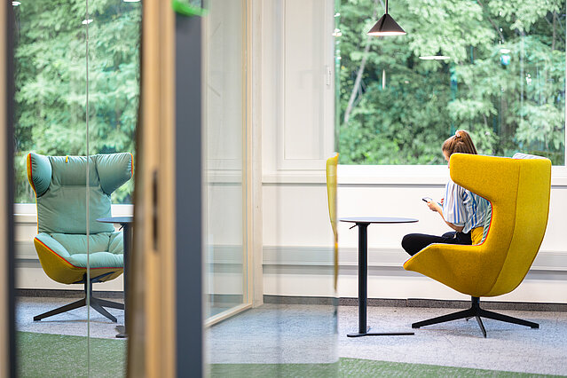 Dynatrace Gruenwinkel office interiors for PLANET architects and Dynatrace