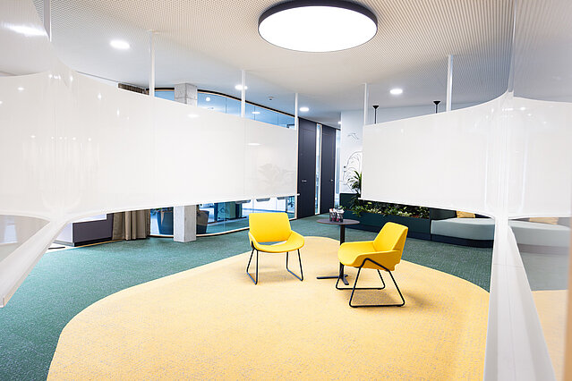 Dynatrace Gruenwinkel office interiors for PLANET architects and Dynatrace