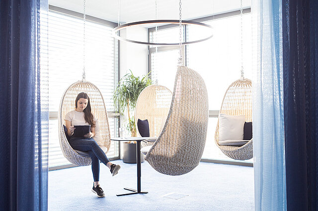 Dynatrace Hagenberg office interiors for PLANET architects and Dynatrace